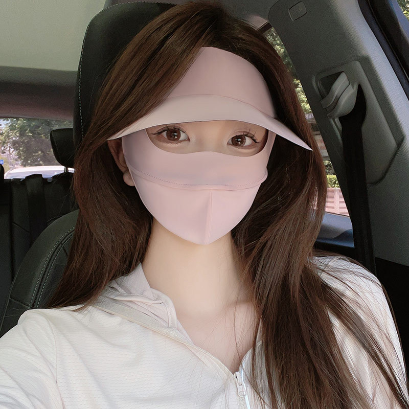 冰絲防曬透氣面罩